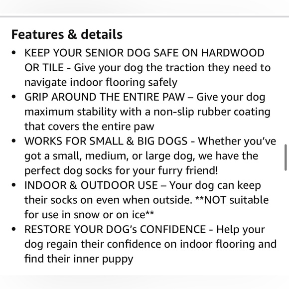 146. NWT Dog Quality Grippers Non-Slip Dog Socks (M) - Picture 8 of 14